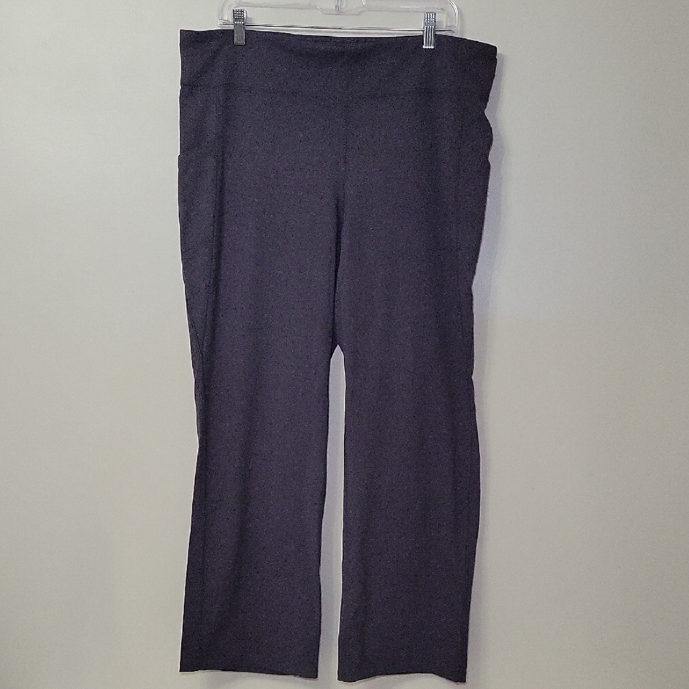J Jill Fit Out & About Rhodes Pants Granite Woman's XL Petite‎ Pockets NWOT